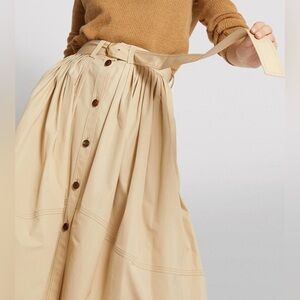 CHLOÉ Belted Midi Skirt